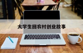 大学生回农村创业故事(大学生回乡创业带领村民致富)