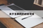 关于互联网的创业项目(互联网创业项目有哪些项目)