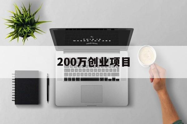 200万创业项目(200万左右的创业项目)