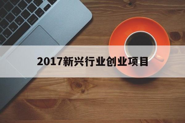 2017新兴行业创业项目(新兴行业创业项目新一代年轻人创业)